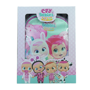 ست 6 در 1 کوله پشتی 40 سانتی Cry Babies مدل Rainbow Max - Backpack - Promotion Items 6 in 1 - Cry Babies _کیف مدرسه